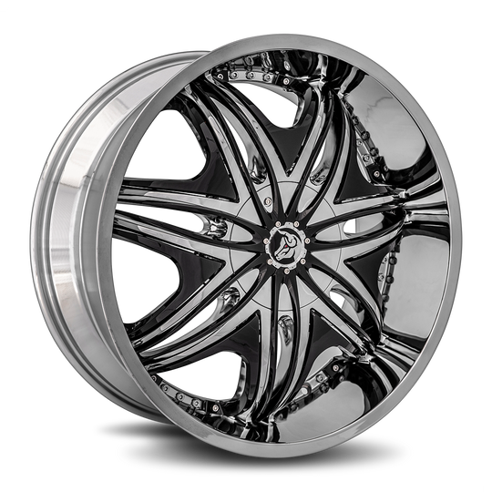 MOR-229BLNK4078L - Diablo Morpheus 22X9.5 Blank 40mm Chrome - Diablo Wheels Canada
