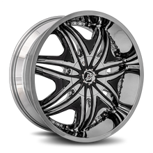Load image into Gallery viewer, MOR-229BLNK1373 - Diablo Morpheus 22X9.5 Blank 13mm Chrome - Diablo Wheels Canada