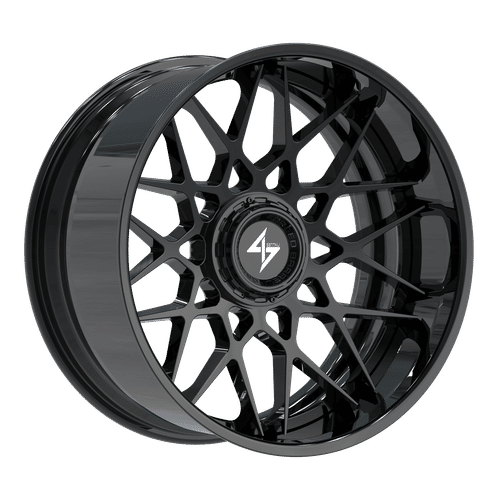 SBFX510221051241 - Sentali Barrel Forged BFX5 22X10 5X127 / 5X139.7 -24mm Gloss Black - Sentali Barrel Forged Wheels Canada