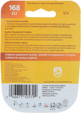 Load image into Gallery viewer, 168B2 Philips Standard Miniature 168 - Standard - Twin Blister Pack Philips Bulbs