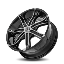 Load image into Gallery viewer, DNA-229BLNK4078LB - Diablo DNA 22X9.5 Blank 40mm Gloss Black - Diablo Wheels Canada
