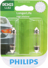 Load image into Gallery viewer, DE3423LLB2 Philips LongerLife Miniature DE3423LL - LongerLife - Twin Blister Pack Philips Bulbs