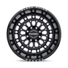 Load image into Gallery viewer, 2010CNT-38180B25 - Black Rhino Centurion 20X10 8X180 -23 mm Gloss Black W/ Milled Spokes - Black Rhino Wheels Canada