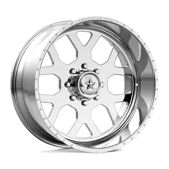 AFTP98G24-1-20 - American Force AFW Shield 24X14 8X180 -73mm Polished - American Force Wheels Canada
