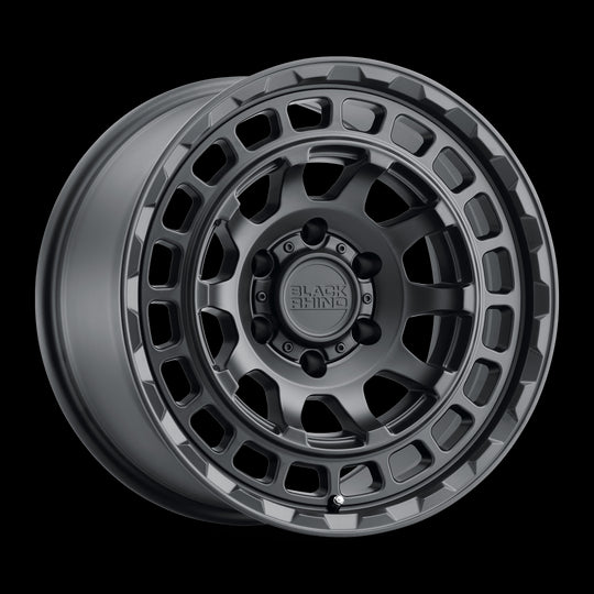 2095CBR-85127M71 - Black Rhino Chamber 20X9.5 5X127 -18 mm Matte Black - Black Rhino Wheels Canada