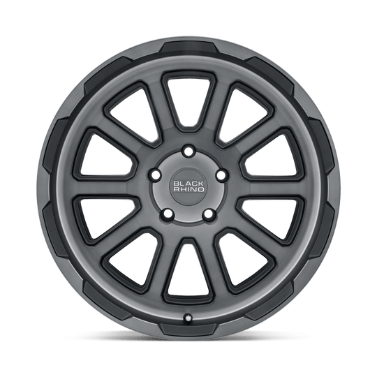 1890CHS126140G12 - Black Rhino Chase 18X9 6X139.7  12mm Brushed Gunmetal - Black Rhino Wheels Canada