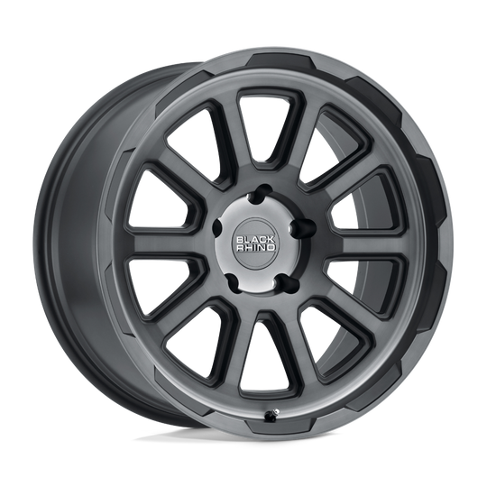 1880CHS105127G71 - Black Rhino Chase 18X8 5X127  10mm Brushed Gunmetal - Black Rhino Wheels Canada