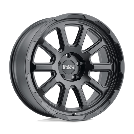 1895CHS005140M78 - Black Rhino Chase 18X9.5 5X139.7  0mm Matte Black - Black Rhino Wheels Canada