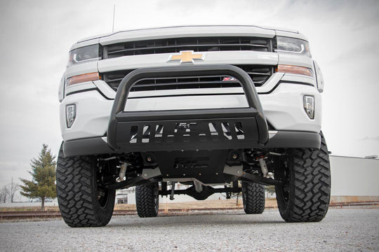 B-C2071 Black Bull Bar - Chevy/GMC 1500 Truck & SUV (07-20) Rough Country Canada