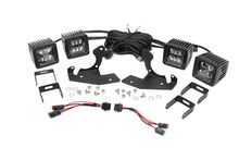 Charger l'image dans la galerie, 70628 LED Light - Fog Mount - Dual 2" Black Pair - Chevy Silverado 2500 HD/3500 HD (11-14) Rough Country Canada