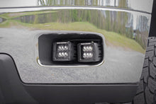 Charger l'image dans la galerie, 70628 LED Light - Fog Mount - Dual 2" Black Pair - Chevy Silverado 2500 HD/3500 HD (11-14) Rough Country Canada