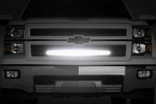 Charger l'image dans la galerie, 70103 Mesh Grille - 30" Single Row LED - Black - Chevy Silverado 1500 (14-15) Rough Country Canada