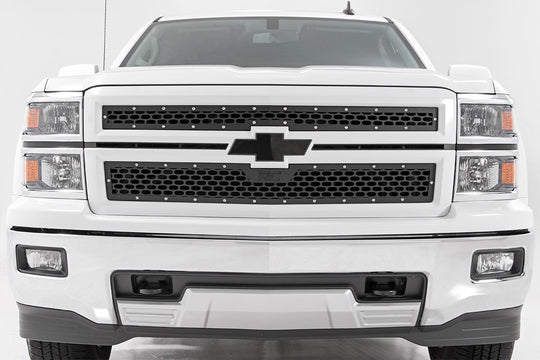 70101 Mesh Grille - Chevy Silverado 1500 2WD/4WD (2014-2015) Rough Country Canada