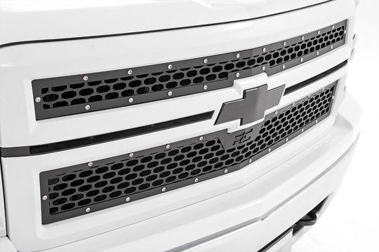 70101 Mesh Grille - Chevy Silverado 1500 2WD/4WD (2014-2015) Rough Country Canada