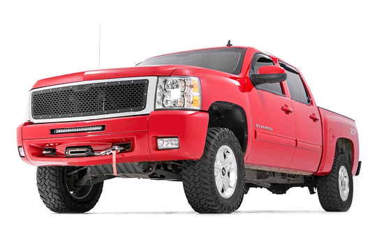 70194 Mesh Grille - Chevy Silverado 1500 2WD/4WD (2007-2013) Rough Country Canada