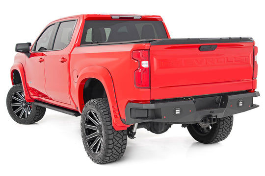 F-C319201A-GAN SF1 Fender Flares - Silver - Chevy Silverado 1500 2WD/4WD (19-23) Rough Country Canada