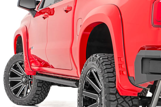F-C319201A-GAZ SF1 Fender Flare White - Chevy Silverado 1500 2WD/4WD (2019-2023) Rough Country Canada