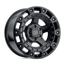 Charger l'image dans la galerie, 2095CNC126120B67 - Black Rhino Cinco 20X9.5 6X120  12mm Gloss Black W/ Stainless Bolt - Black Rhino Wheels Canada