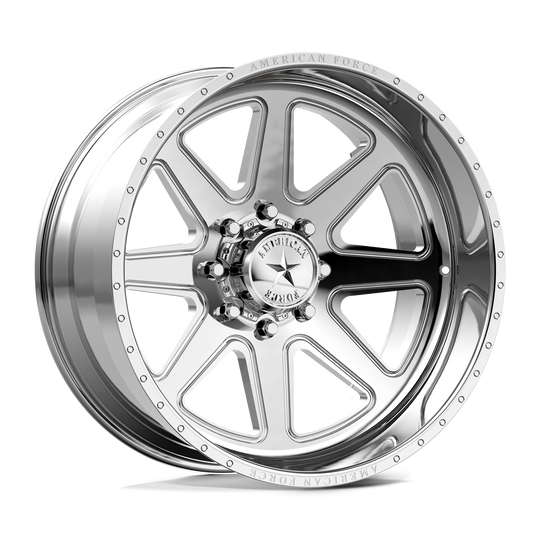 AFTJCK11G24-1-21 - American Force AFW Ridge 22X12 8X180 -55mm Polished - American Force Wheels Canada