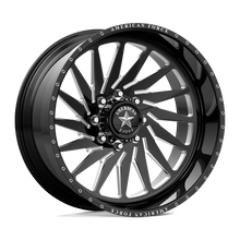 Load image into Gallery viewer, AFTPCKH01R78-11-21 - American Force AFW Morph 24X14 6X139.7 -94mm Flat Black Mill-Mach - American Force Wheels Canada