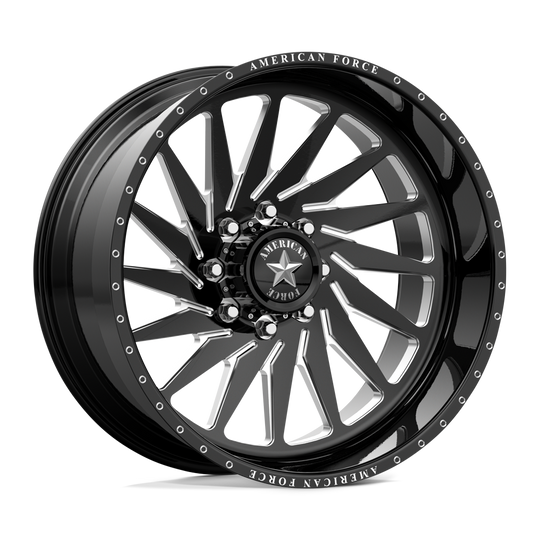 AFTJCKH01G24-2-21 - American Force AFW Morph 22X12 8X180 -55mm Gloss Black - American Force Wheels Canada