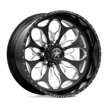 Load image into Gallery viewer, AFTPCKH13D22-5-20 - American Force AFW Carnage 24X14 8X165.1 -90mm Gloss Black Mill-Mach - American Force Wheels Canada