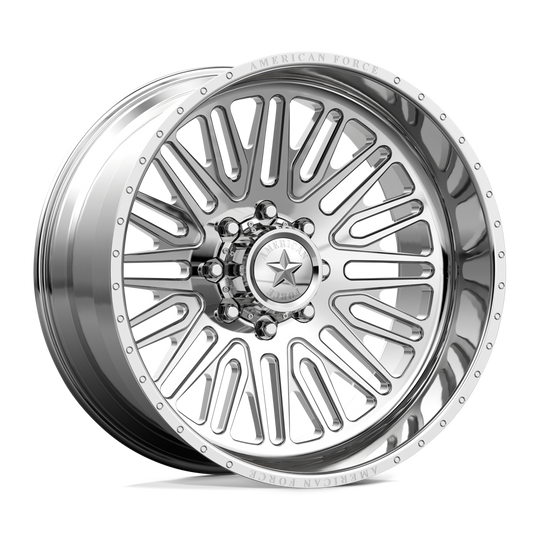 AFTJCKH30G24-5-21 - American Force AFW Vantage 22X12 8X180 -55mm Gloss Black Mill-Mach - American Force Wheels Canada
