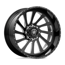 Charger l'image dans la galerie, AFTNCKH33G24-5-21 - American Force AFW Torq 24X12 8X180 -55mm Gloss Black Mill-Mach - American Force Wheels Canada