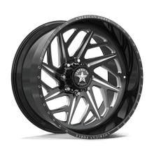 Load image into Gallery viewer, AFTNCKH47RD22-5-20 - American Force AFW Frenzy 24X12 8X165.1 -55mm Gloss Black Mill-Mach - American Force Wheels Canada