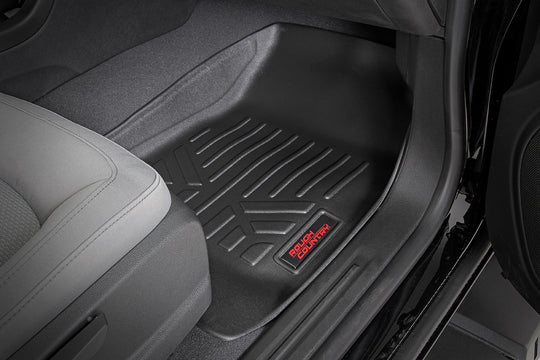 M-21513 Floor Mats - FR & RR - Crew - Chevy/GMC Canyon/Colorado (15-22) Rough Country Canada