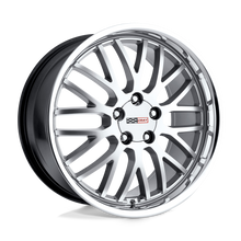 Load image into Gallery viewer, 1990CMA505121S70 - Cray Manta 19X9 5X120.65  50mm Hyper Silver W/ Mirror Cut Lip - Cray Wheels Canada