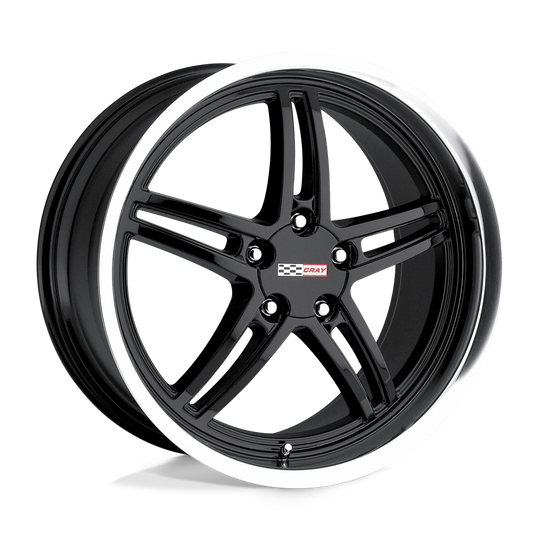 1905CRS655121B70 - Cray Scorpion 19X10.5 5X120.65  65mm Gloss Black W/ Mirror Cut Lip - Cray Wheels Canada