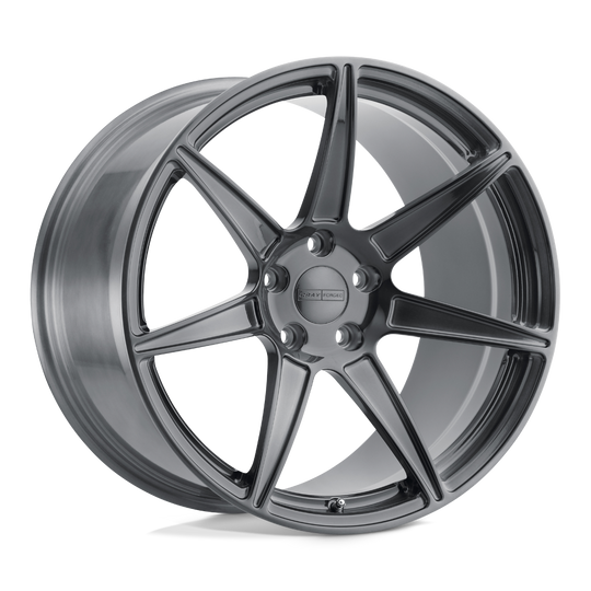 2011URU765121G70 - Cray Isurus 20X11 5X120.65  76mm Brushed Gunmetal - Cray Wheels Canada