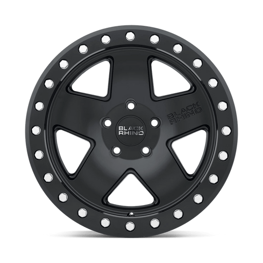 1795CRL-86140M12 - Black Rhino Crawler 17X9.5 6X139.7 -18 mm Matte Black - Black Rhino Wheels Canada