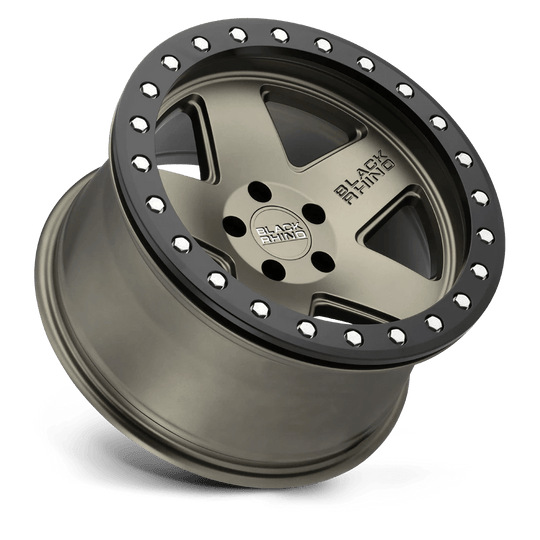 2095CRL-85127Z71 - Black Rhino Crawler 20X9.5 5X127 -18 mm Matte Bronze W/ Black Ring - Black Rhino Wheels Canada