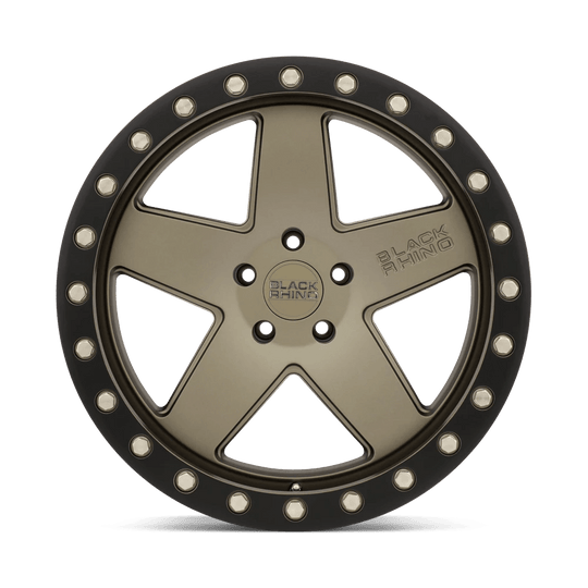 1795CRL005140Z78 - Black Rhino Crawler 17X9.5 5X139.7  0mm Matte Bronze W/ Black Ring - Black Rhino Wheels Canada