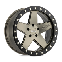 Load image into Gallery viewer, 1795CRL005140Z78 - Black Rhino Crawler 17X9.5 5X139.7  0mm Matte Bronze W/ Black Ring - Black Rhino Wheels Canada