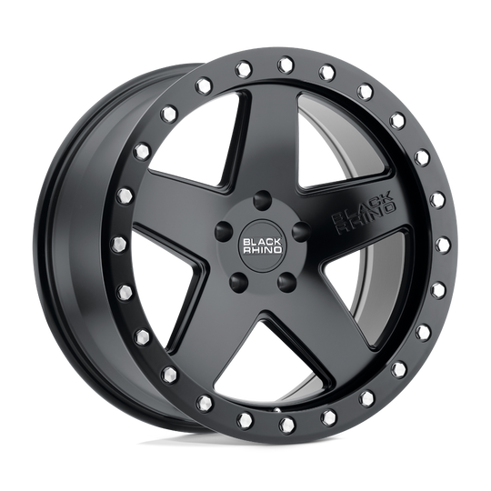 1795CRL005140M78 - Black Rhino Crawler 17X9.5 5X139.7  0mm Matte Black - Black Rhino Wheels Canada