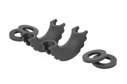 RS101 D-Ring Isolator Kit - Pair - Black Rough Country Canada