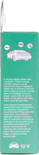 194RLED Philips Ultinon LED 194RLED - Ultinon LED - Red Philips Bulbs