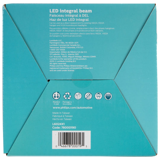 H6024LED Philips LED Integral Beam H6024 - LED Integral Beam Philips Bulbs