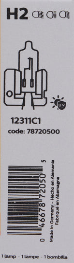 H2C1 Philips Standard Fog lamp 12311 - Standard - Multiple Commercial 10-Pack Philips Bulbs