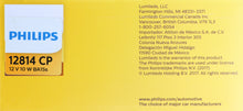 Load image into Gallery viewer, 12814CP Philips Standard Miniature 12814 - Standard - Multiple Commercial 10-Pack Philips Bulbs
