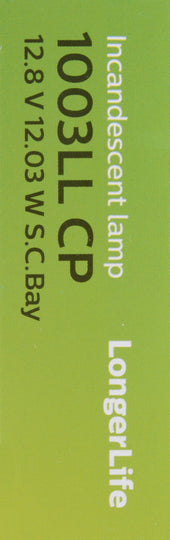 1003LLCP Philips LongerLife Miniature 1003LL - LongerLife - Multiple Commercial 10-Pack Philips Bulbs