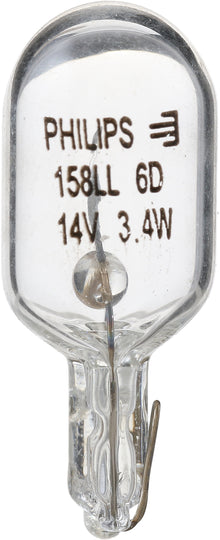 158LLCP Philips LongerLife Miniature 158LL - Standard - Multiple Commercial 10-Pack Philips Bulbs
