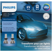Load image into Gallery viewer, H7UELED Philips Ultinon Essential - Ultinon Essential Philips Bulbs