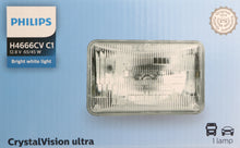 Load image into Gallery viewer, H4666CVC1 Philips CrystalVision ultra Sealed Beam H4666 - CrystalVision Ultra - Single Commercial Pack Philips Bulbs