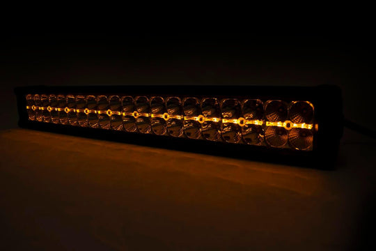 70950DA Chrome Series LED - 50 Inch Light - Dual Row - Amber DRL Rough Country Canada