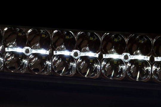 70950D Chrome Series LED Light - 50 Inch - Dual Row - White DRL Rough Country Canada
