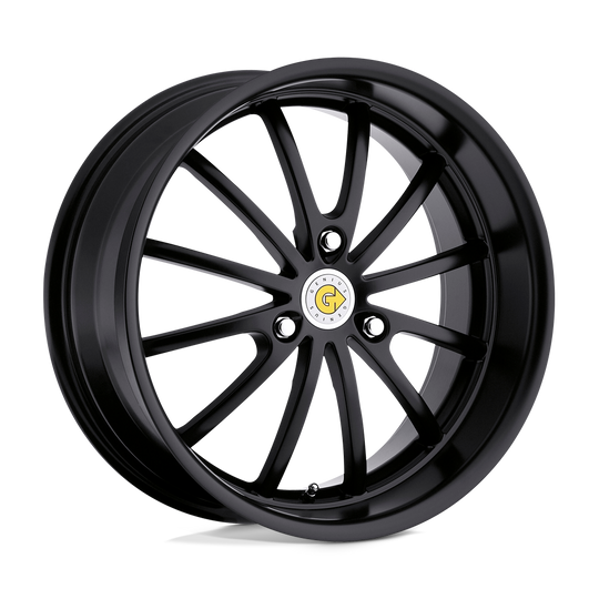 1565GED223112B57 - Genius Darwin 15X6.5 3X112  22mm Matte Black - Genius Wheels Canada
